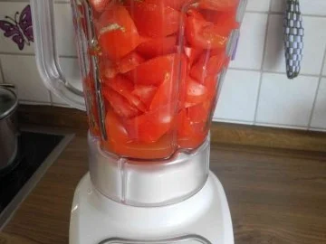 Rezept: Vegan : Süß - saure Tomatensoße scharf Bild Nr. 3 Vegan : Süß - saure Tomatensoße scharf - Rezept - Bild Nr. 3