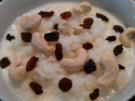 Indisches Milchreis mit Rosinen und Cashewnüsse - Rezept