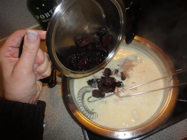 flambiertes Puten Filet mit Dörrpflaumen Sauce und Mandel Reis - Rezept - Bild Nr. 5