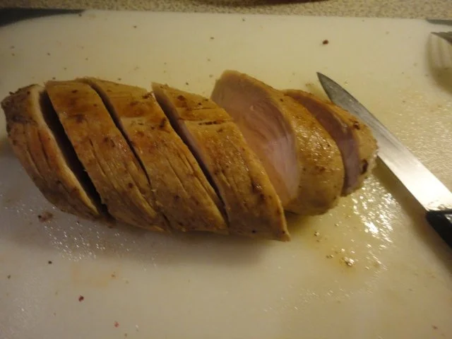 flambiertes Puten Filet mit Dörrpflaumen Sauce und Mandel Reis - Rezept - Bild Nr. 13