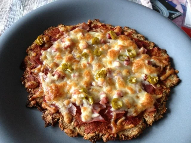 Rezept: Low Carb Pizza Bild Nr. 2 Low Carb Pizza - Rezept - Bild Nr. 2
