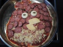 Angry Birds Pizza - Rezept