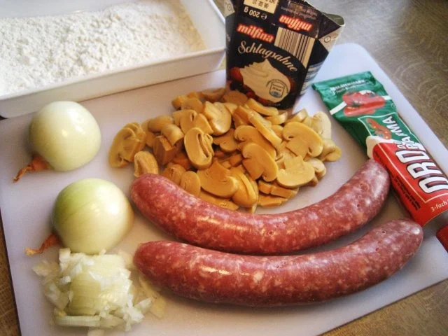 Bratwurst mit Schwips ... - Rezept - Bild Nr. 2