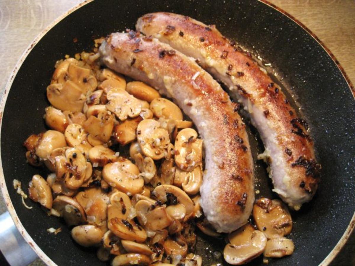 Bratwurst mit Schwips ... - Rezept - Bild Nr. 5