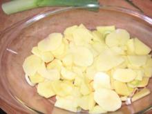 Vegan : Kartoffel - Pilz - Auflauf - Rezept