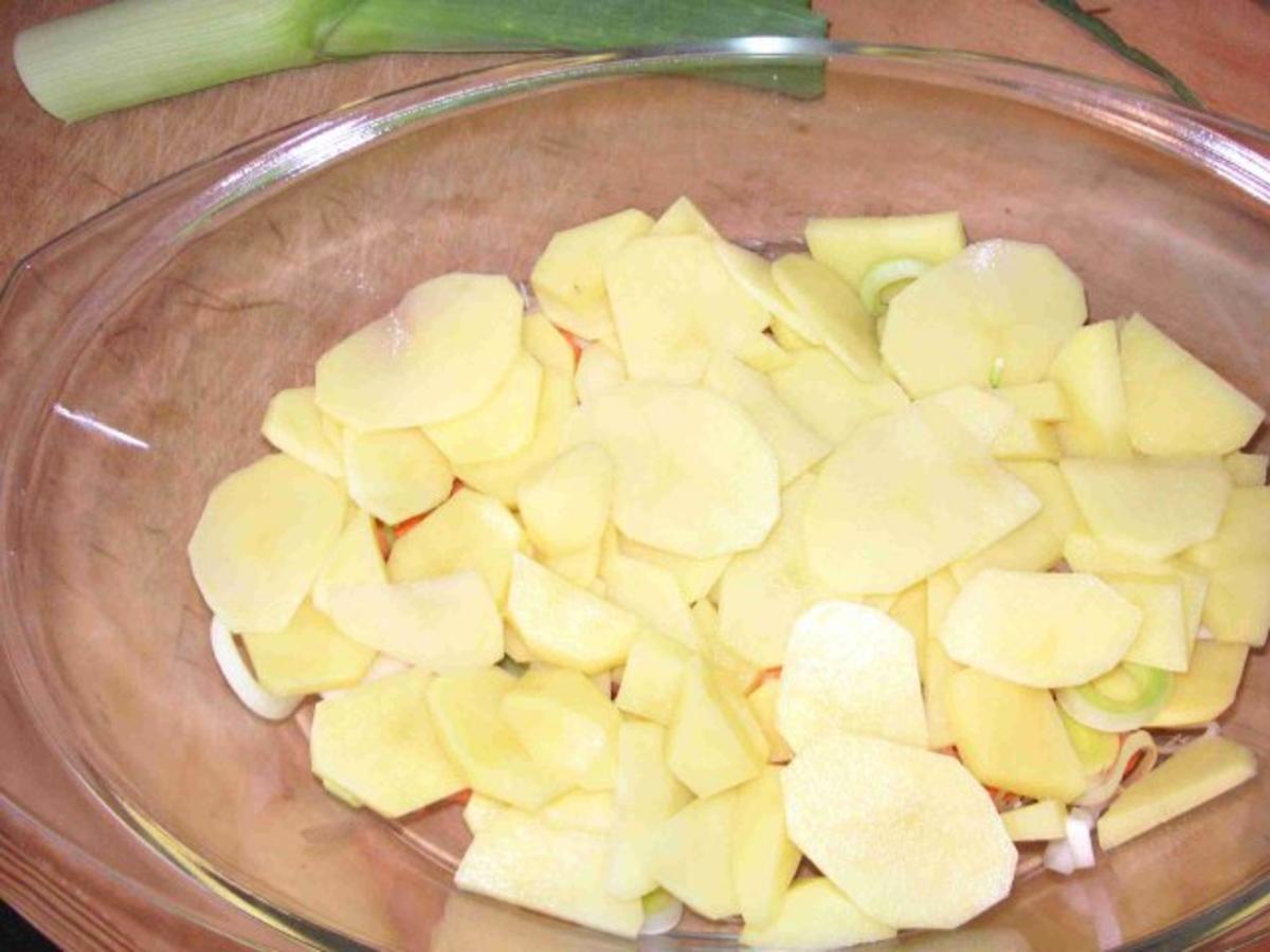 Bilder für Vegan : Kartoffel - Pilz - Auflauf - Rezept