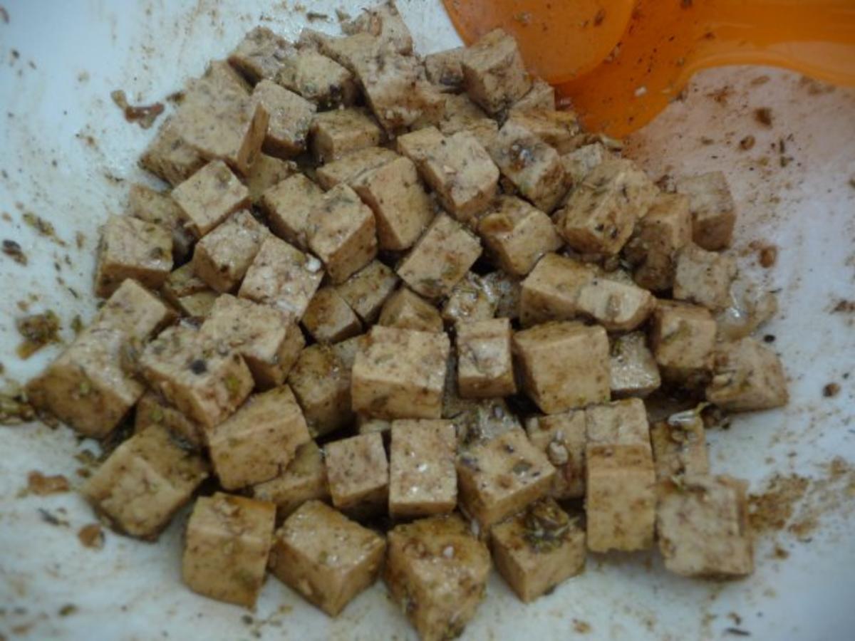 Bilder für Fleischlos : Gemüse - Tofu - Grillspieße - Rezept