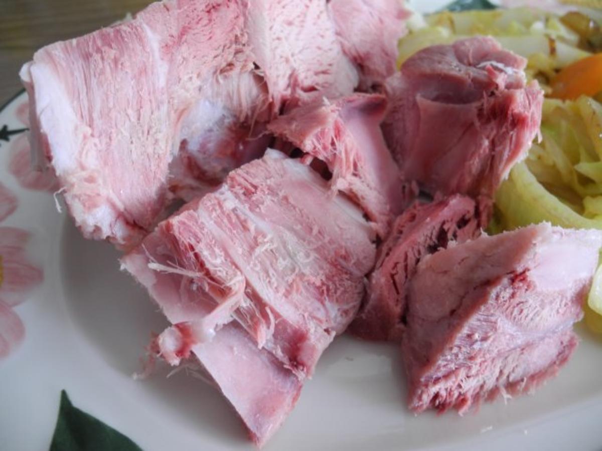 Schwein : gekochtes Eisbein - Rezept - Bild Nr. 2