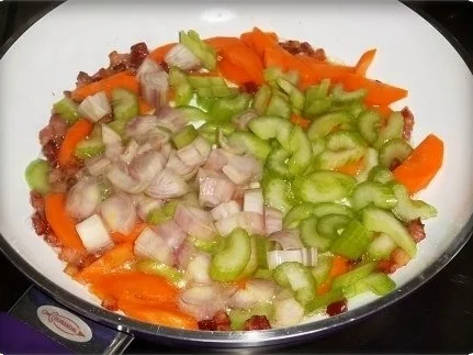 Champignons – Gemüsepfanne mit Tagliatellen - Rezept - Bild Nr. 8