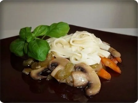 Champignons – Gemüsepfanne mit Tagliatellen - Rezept - Bild Nr. 20