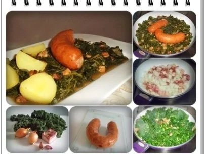 Frischer Grünkohl mit Wurst und Kartoffeln - Rezept - Bild Nr. 3