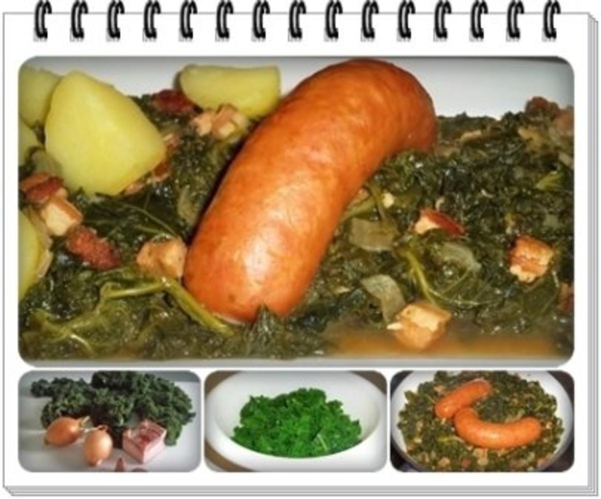 Frischer Grünkohl mit Wurst und Kartoffeln - Rezept - Bild Nr. 19