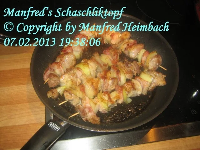Rezept: Fleisch – Manfred’s Schaschliktopf Bild Nr. 2 Fleisch – Manfred’s Schaschliktopf - Rezept - Bild Nr. 2