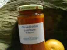 Citrus/Kürbis confiture - Rezept