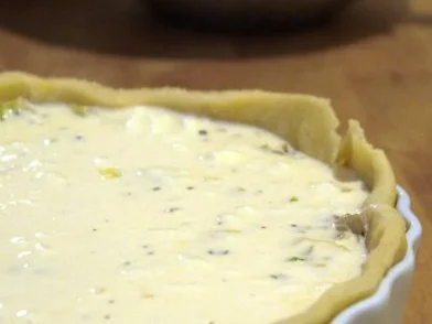 Spitzkohl-Ziegenkäse-Quiche - Rezept - Bild Nr. 10