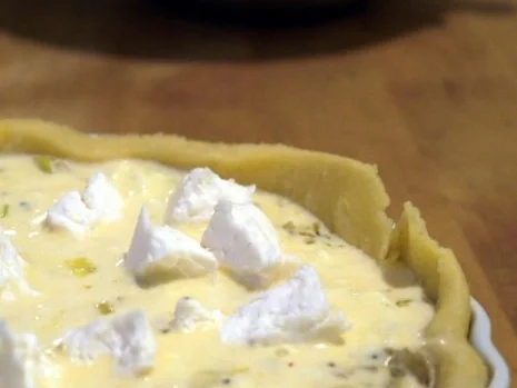 Spitzkohl-Ziegenkäse-Quiche - Rezept - Bild Nr. 11