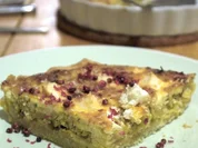 Spitzkohl-Ziegenkäse-Quiche - Rezept