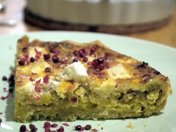 Spitzkohl-Ziegenkäse-Quiche - Rezept - Bild Nr. 15