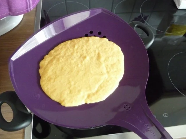 Rezept: Fleischlos : Dinkel - Käsespätzle / Käseknöpfle mit Pilznote Bild Nr. 4 Fleischlos : Dinkel - Käsespätzle / Käseknöpfle mit Pilznote - Rezept - Bild Nr. 4