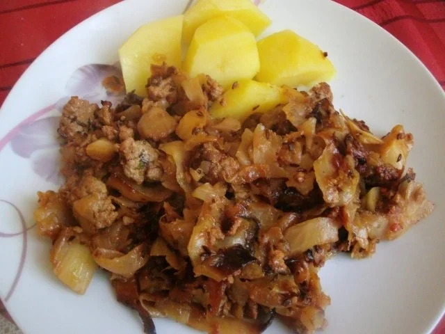 Rezept: Schmorkohl.........Krautpfanne Schmorkohl.........Krautpfanne - Rezept