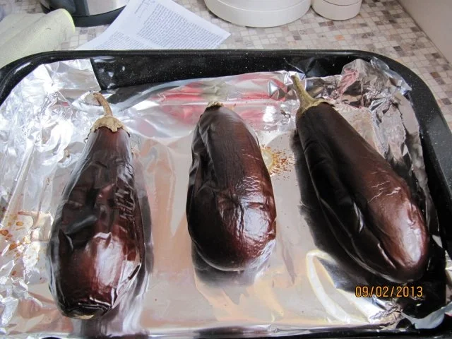 Auberginensalat, Salata de Vinete - Rezept - Bild Nr. 3