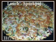 BiNe` S LAUCH - SPECKPAJ - Rezept