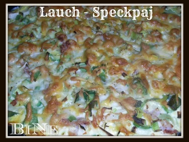Rezept: BiNe` S LAUCH - SPECKPAJ Bild Nr. 8 BiNe` S LAUCH - SPECKPAJ - Rezept - Bild Nr. 8