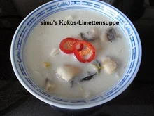 Kokos-Limettensuppe - Rezept