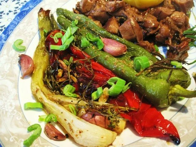 Spitzpaprika mit viel Knoblauch à la Monique ... - Rezept