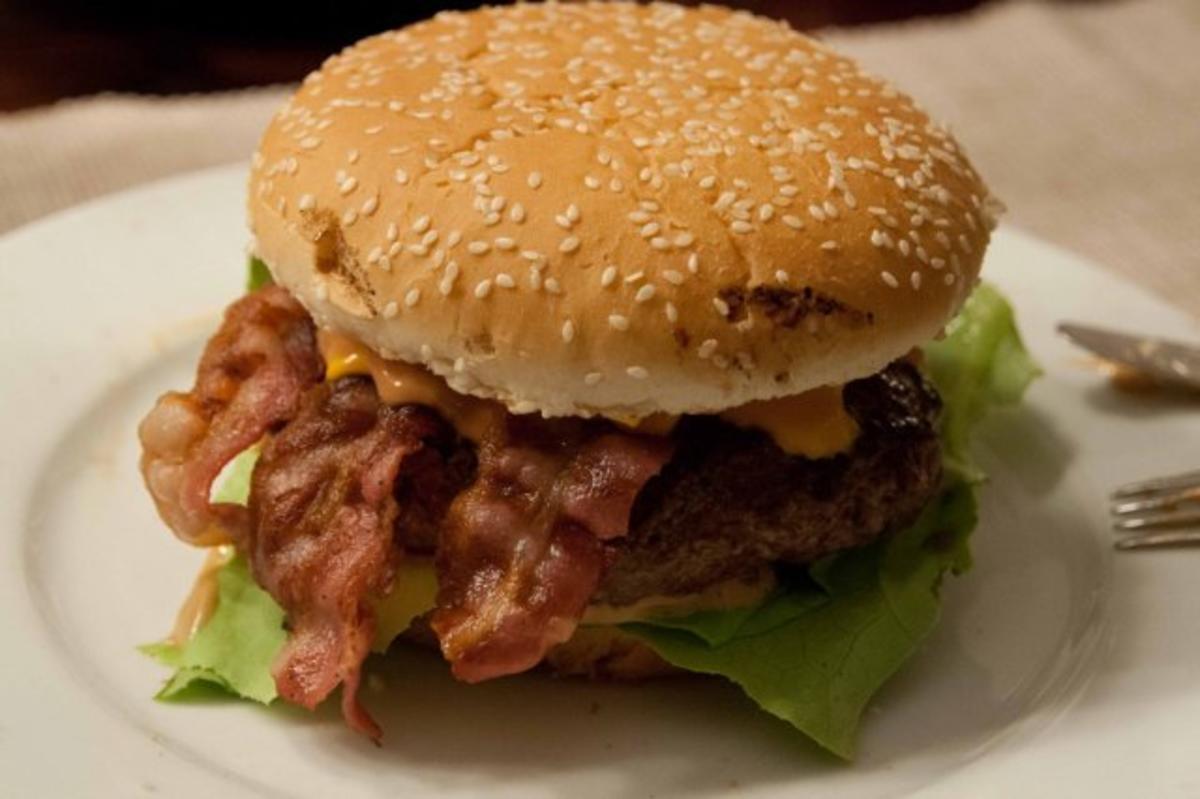 Bacon Cheese Burger - Rezept - Bild Nr. 2