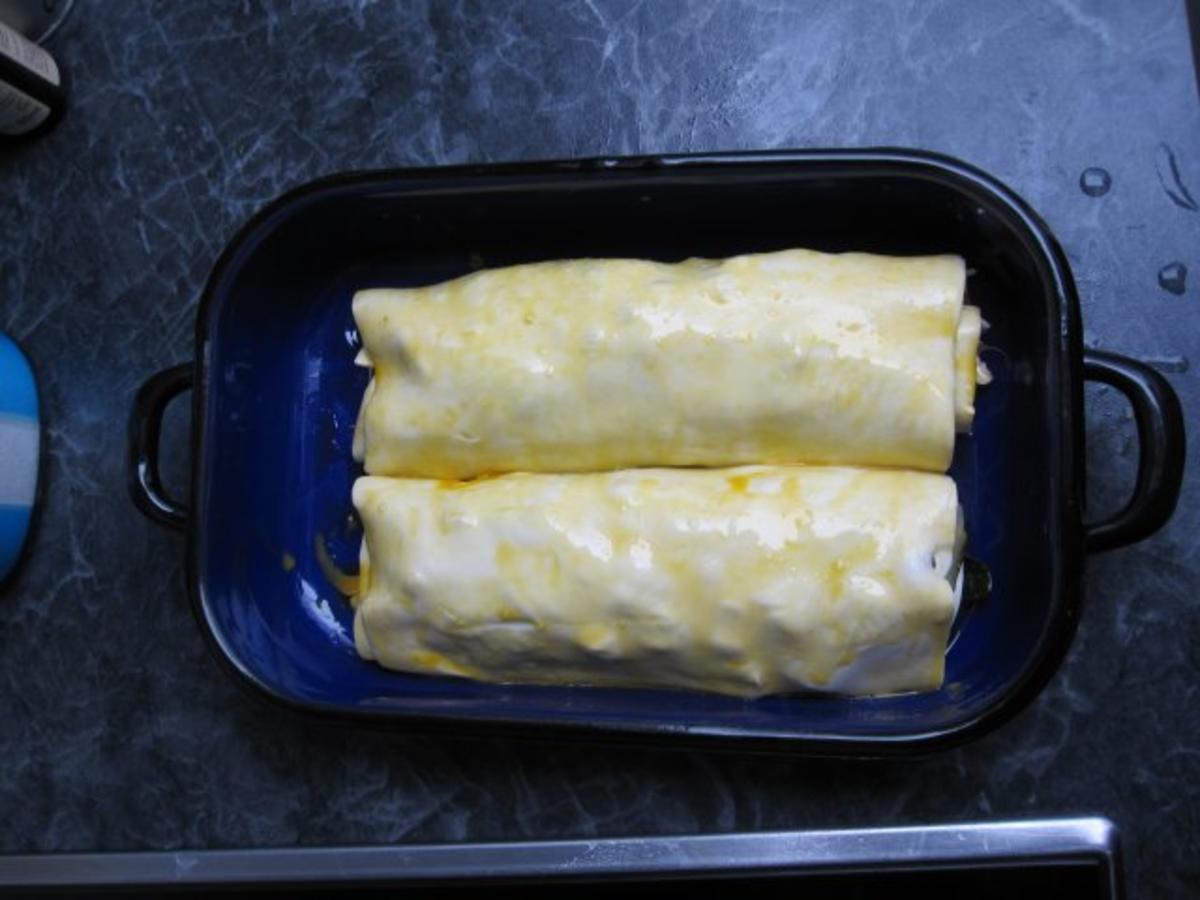 Mangold-Blätterteig-Strudel - Rezept - Bild Nr. 8