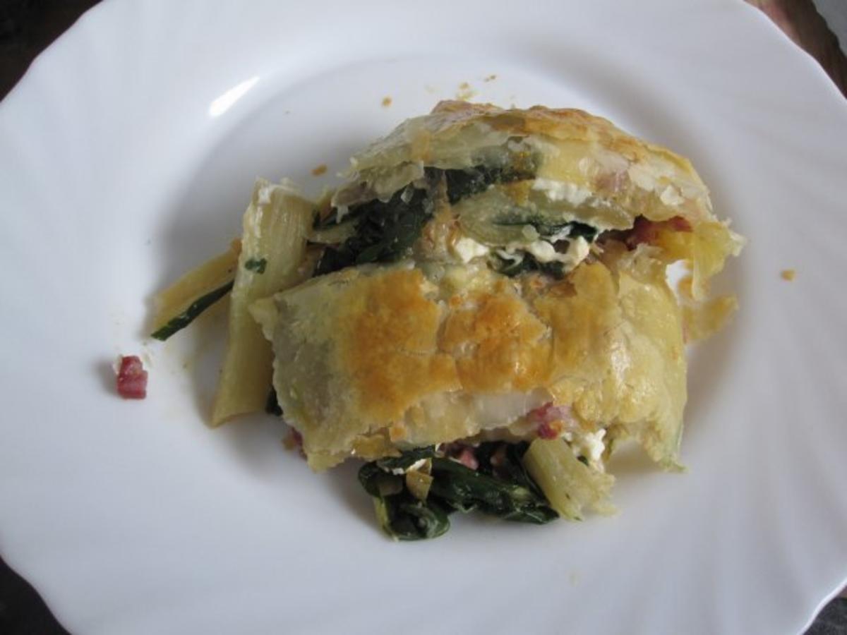 Mangold Blätterteig Strudel - einfach - von Tigerduck Mangold Blätterteig Strudel - einfach - von Tigerduck