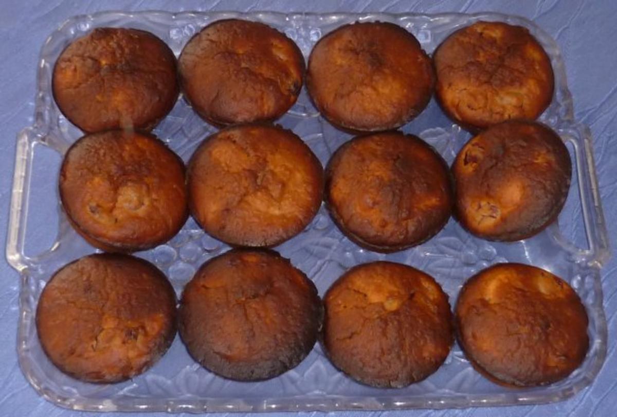 Kleingebäck - Bananen-Kirsch-Muffins - Rezept - kochbar.de