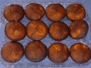 Kleingebäck - Bananen-Kirsch-Muffins - Rezept