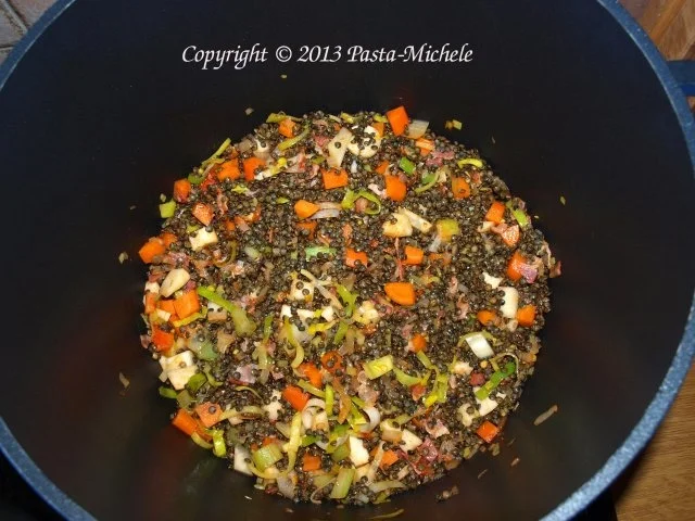 Linsensuppe auf italienische Art          (Zuppa di lenticchie) - Rezept - Bild Nr. 3