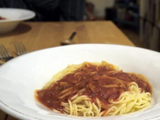 Rezept: Spaghetti "Bloody tomato" Bild Nr. 14 Spaghetti "Bloody tomato" - Rezept - Bild Nr. 14