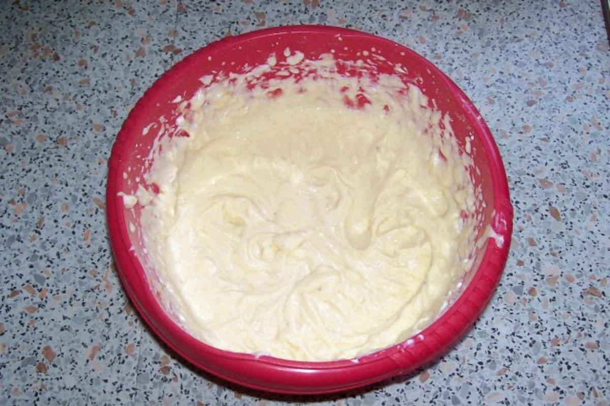 Torten/Kuchen: Pfirsich-Käse-Tarte mit Cassis-Guss - Rezept - Bild Nr. 5