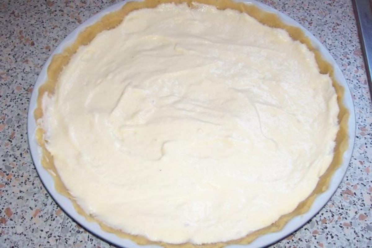 Torten/Kuchen: Pfirsich-Käse-Tarte mit Cassis-Guss - Rezept - Bild Nr. 10