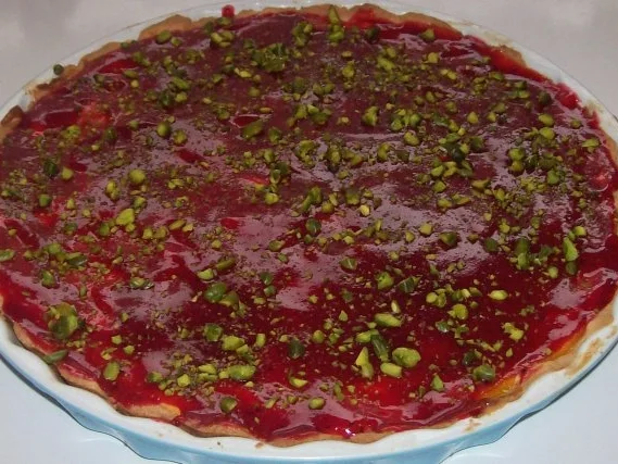 Torten/Kuchen: Pfirsich-Käse-Tarte mit Cassis-Guss - Rezept - Bild Nr. 16