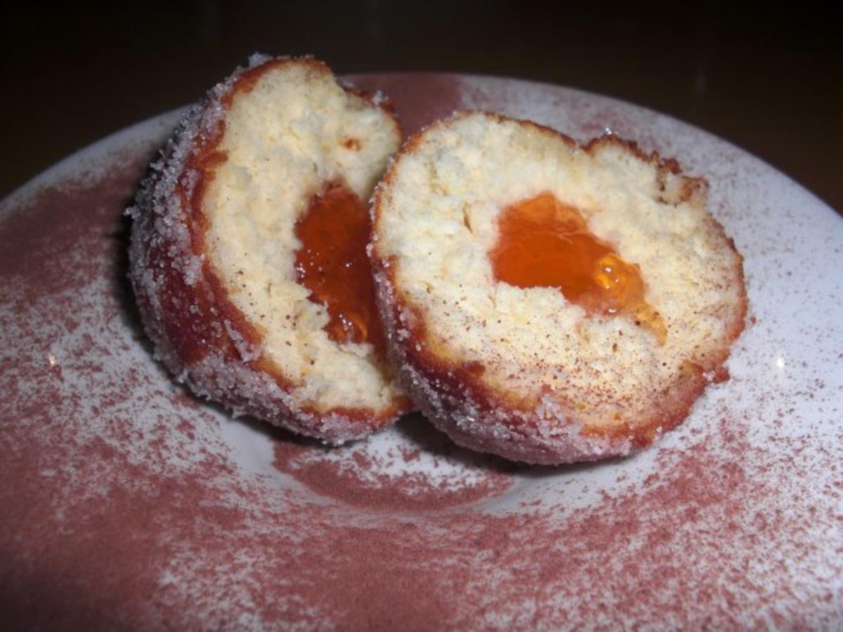 Krapfen, Kreppel, Kräppel, Kräpfchen, Kräpfel, Berliner - Rezept