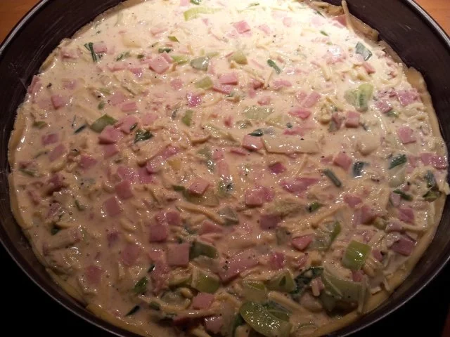 Lauch-Schinken Quiche - Rezept - Bild Nr. 4
