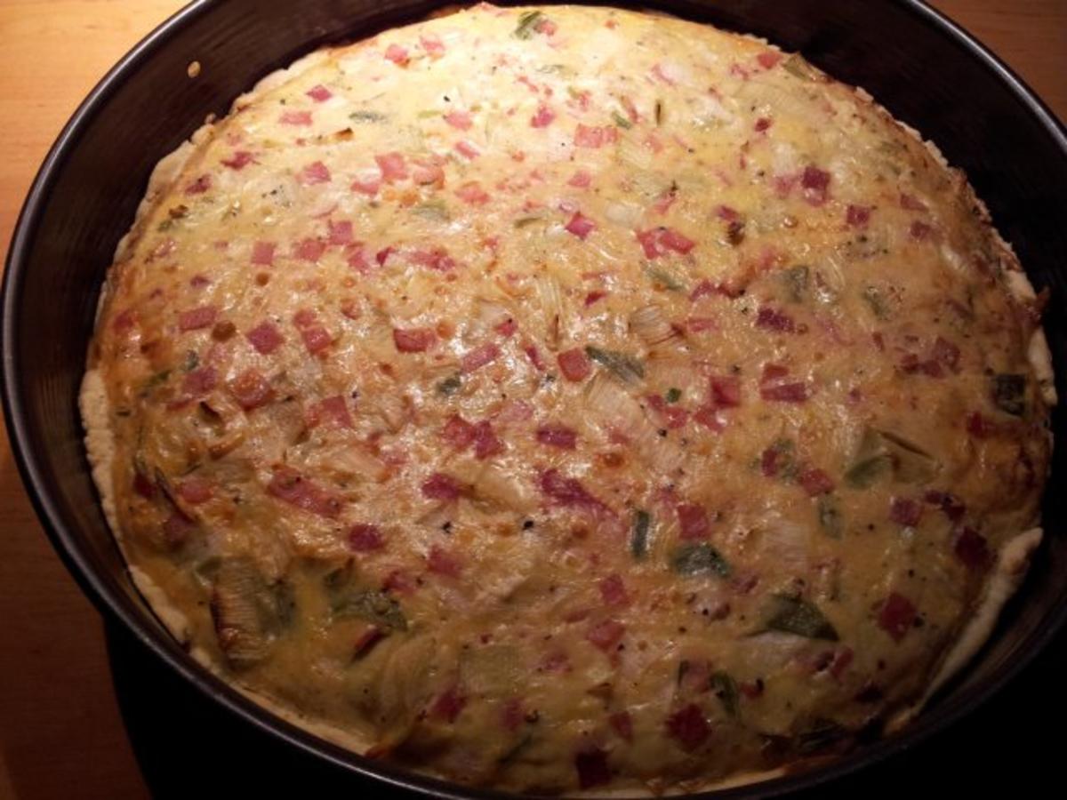 Lauch-Schinken Quiche - Rezept mit Bild - kochbar.de