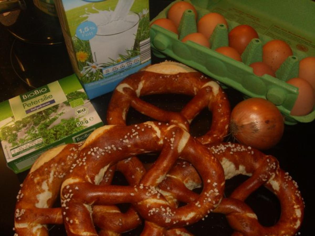 Serviettenknödel mit Brezeln - einfach - von Hoenowbear