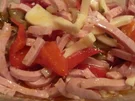 Salate : Käse - Wurstsalat - Rezept