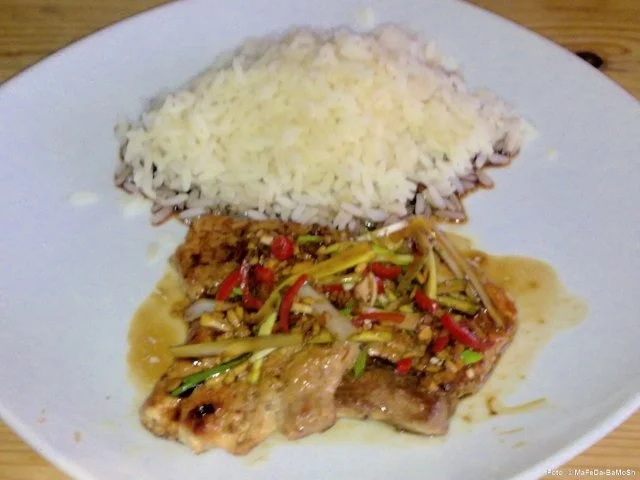 Scharfe Asia-Schnitzel - Rezept