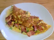 Speck-Omelett - Rezept