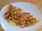 Speck-Omelett - Rezept