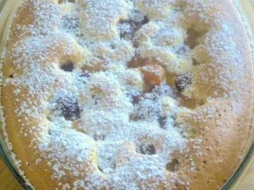 Mandel-Auflauf mit Mango und Kirschen - Rezept - Bild Nr. 2