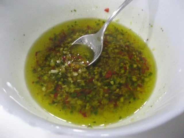 Tiger Prawns im Knuspermantel auf scharfen Bandnudeln - Rezept - Bild Nr. 4