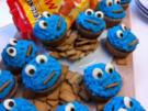Krümelmonster-Muffins ohne Kokos - Rezept